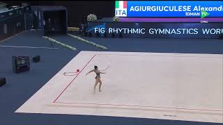 Alexandra Agiurgiuculese - Hoop AA - World Cup Baku 2023