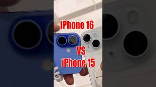 iPhone 16 vs 15 #shorts #iphone16 #viral