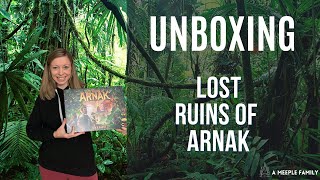 UNBOXING Lost Ruins of Arnak | Board Game | Table Top Games