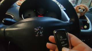 Peugeot 207 add new key silca by TDB 1000