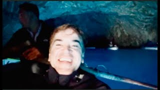 Got to enter The Blue Grotto or La Grotta Azzurra as they say in Capri, Italy 🇮🇹