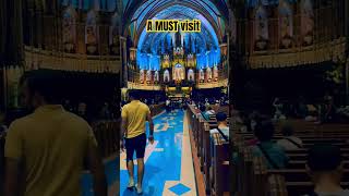 The AURA Travel Experience at Notre-Dame Basilica of Montreal -✈️ #Travel #trendingreels #notredame