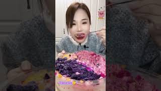 🧊❄️🥶Mukbang ice/mixed ice/ice Asmr/eating ice/full video compilation part 395/sound crunchy