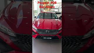 Ngoại thất màu đỏ Peupeot 408 Allure mới nhất #peugeot #peugeot408