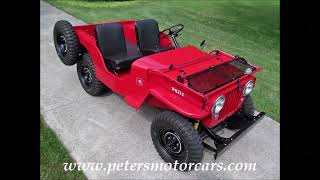 1948 Willys Universal Jeep CJ-2A SOLD! www.petersmotorcars.com