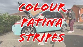 Creating Weathered Patina Stripes Or Blocks Of Colour On Your Car - Rustypaint.com DIY Car Painting