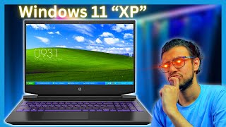 This is just WRONG! Windows 11 but it's Windows XP