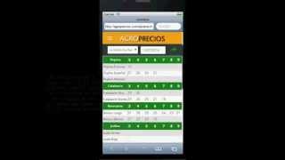 Video tutorial Aplicación web movil Agroprecios