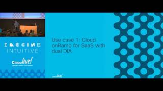 BRKCRS 2113 Cloud-Ready WAN for IAAS and SAAS with Cisco Next-Gen SD-WAN