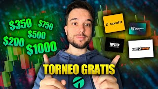 TORNEO de TRADING GRATIS | PREMIOS en Dólares y Cuentas de Fondeo