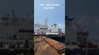 BRP MELCHORA AQUINO AT PORT OF BASCO, BATANES #youtubeshorts #shortsvideo