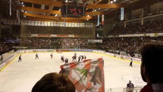 HOCKEY - EBEL - FINALE PLAY-OFF GARA 4 - Bolzano - Salisburgo 3:5 -  Rete di Markus Gander (2:2)