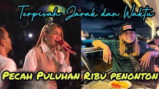 TERPISAH JARAK DAN WAKTU - SULE FEAT ADE ASTRID (Live Karawang) PENUH SESAK