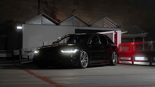 Blacked Audi A6 C7 - Midnight Shadows // 4K