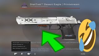 StatTrak Printstream Unboxing!! (22x fracture case opening)