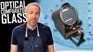 Making a Replacement Glass Chart for an Optical Comparator | Lufkin Ultrascope 1200A | MicroVu 400