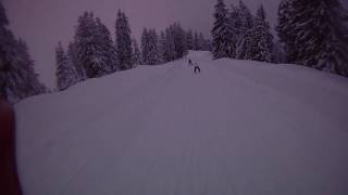 Skiing near Furx - Clip 4