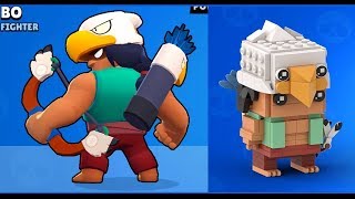 LEGO МИНИФИГУРКИ BRAWL STARS/LEGO MINIFIGURES BRAWL STARS LEGO VS MOBILE GAME