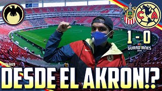 ASI SE DEBE VIVIR UN CLASICO EN CUARENTENA! | CHIVAS 1-0 AMÉRICA| | CUARTOS DE FINAL IDA