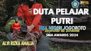 JAWA POS SMA AWARDS 2024 - DUTA PELAJAR PUTRI  - SMA NEGERI JOGOROTO