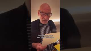 A birthday poem to Sir Patrick Stewart from his friends, Holly and Greg (2023)