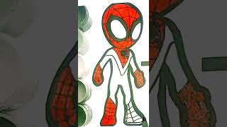 Spidey || Drawing And Colouring|| Awesome Drawing Clips|| Drawing And Painting||