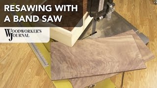 How to Resaw Lumber with a Band Saw