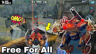 🔥 Un Poco De Free For All [63] Giftbringer Fenrir -War Robots [WR] Gameplay