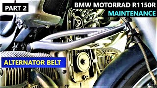 Replace ALTERNATOR BELT - BMW Motorrad R1150R