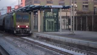 E 483 Captrain in transito a Brescia