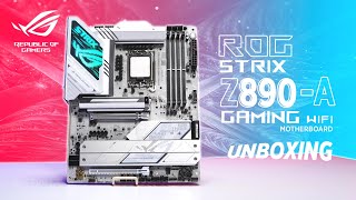 ROG Strix Z890-A Gaming WIFI Motherboard Unboxing & Overview [Ph]