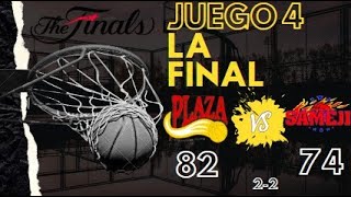 Resumen Juego 4 Serie Final / PLAZA 82 - 74 SAMEJI