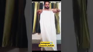 dhoti tutorial #dhoti #dhotitutorial #dhotikurta #drape