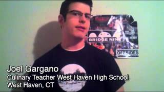 Joel Gargano Culinary Teacher at West Haven High School in Connecticut