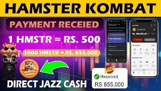 I Revealed My Hamster Kombat Payment - I Received Rs. 855,550 Rupess With Hamster Kombat - $HMSTR