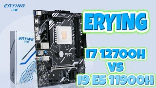 ERYING i7 12700H Vs ERYING i9 11900H Comparativa en Juegos y Render