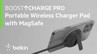 BOOST↑CHARGE™ Portable Wireless Charger Pad With MagSafe