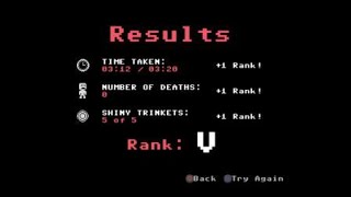 VVVVVV: Space Station 2 Time Trial - V Rank