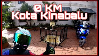 ZERO KILOMETER DI KOTA KINABALU LOKASI POPULAR BAGI PELANCONG START/END POINT #MotoTravel #SMTouring