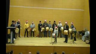 Festival de Navidad,  el niño y su villancico escuela de taborileros