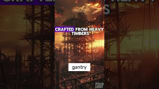 Ever wondered what a gantry is? 🏗️ It's a massive framework crucial in construction!