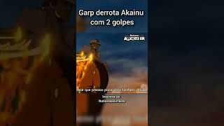 Garp derrota Akainu com 2 golpes