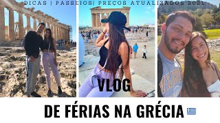 FÉRIAS EM ATENAS NA GRÉCIA 🇬🇷 | Vlog de Viagem | Dicas, passeios e preços atualizados outubro 2021