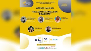 WEBINAR NASIONAL SOCIAL PROJECT: "Hak Asasi Manusia dan Disabilitas" by IMCONNECT