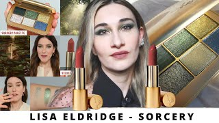 LISA ELDRIDGE MAKEUP LOOK Sorcery Eyeshadow Palette+💄Velvet Sorcery & Enchantment Lipstick HOLIDAY22