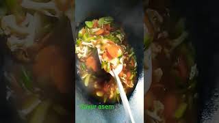 Masak sayur asem #sayurasem #sayurasembetawi #sayurasemjakarta #fypシ゚viral