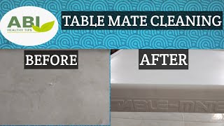 How to clean table mate/Easy cleaning/Cleaning tips/ft. Jayanthi