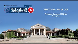 UCT Law - Open Day 2020