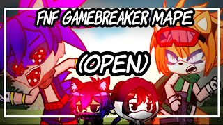 Fnf gamebreaker mep // open // gacha club mep fnf #gamebreakermapF