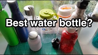 Which water bottle is best for EDC?